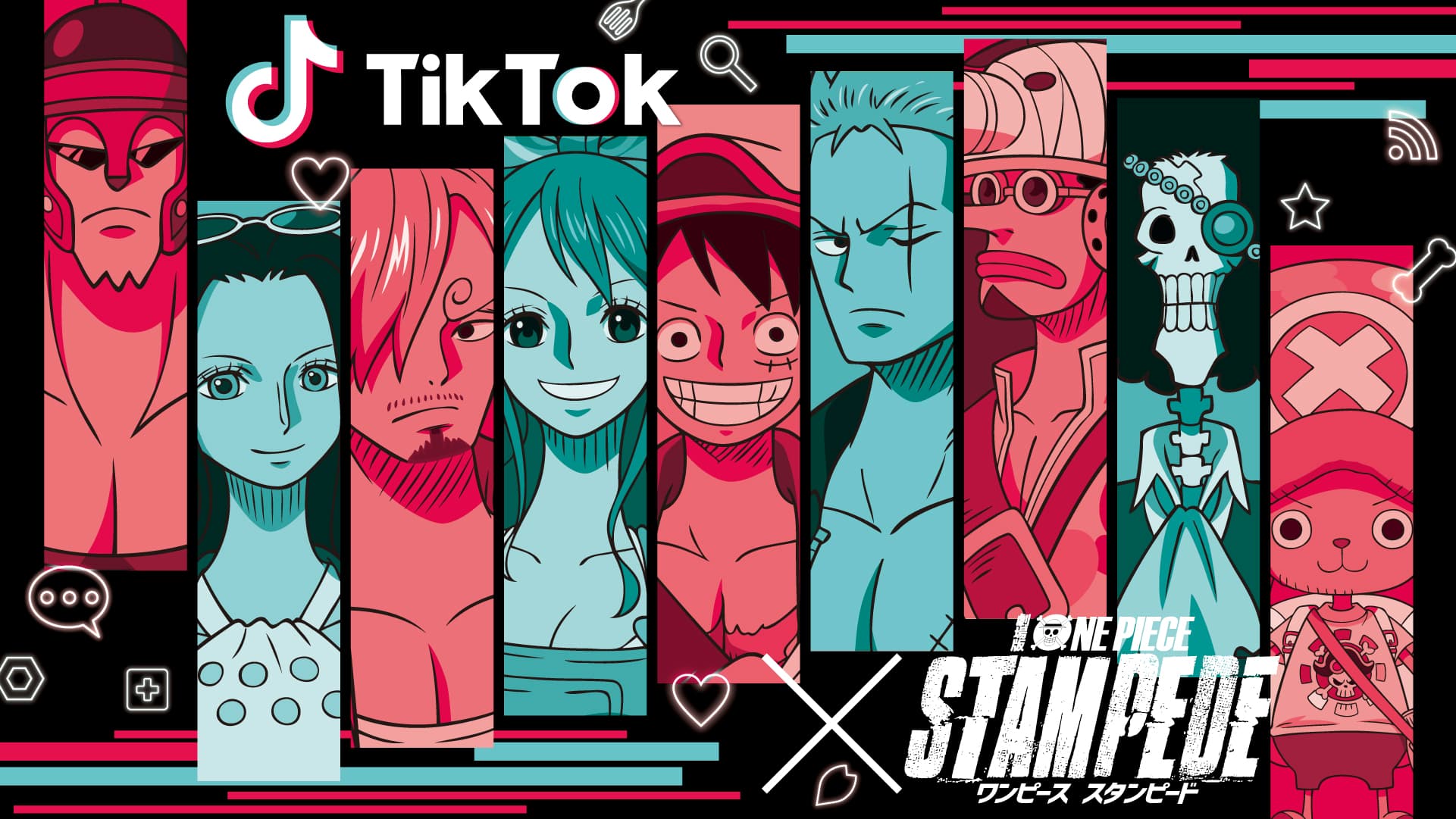 インフルエンサープロダクション「GROVE」、TikTok×ONE PIECEのコラボキャンペーン企画に参加!