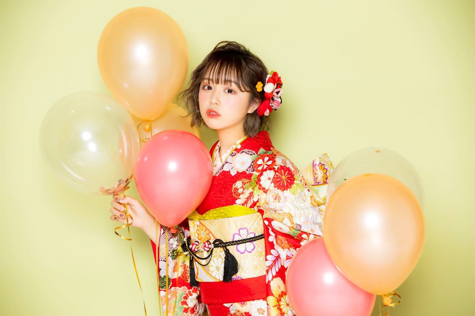 【なえなの】「振袖TEENS supported byジョイフル恵利」の2期生に決定!