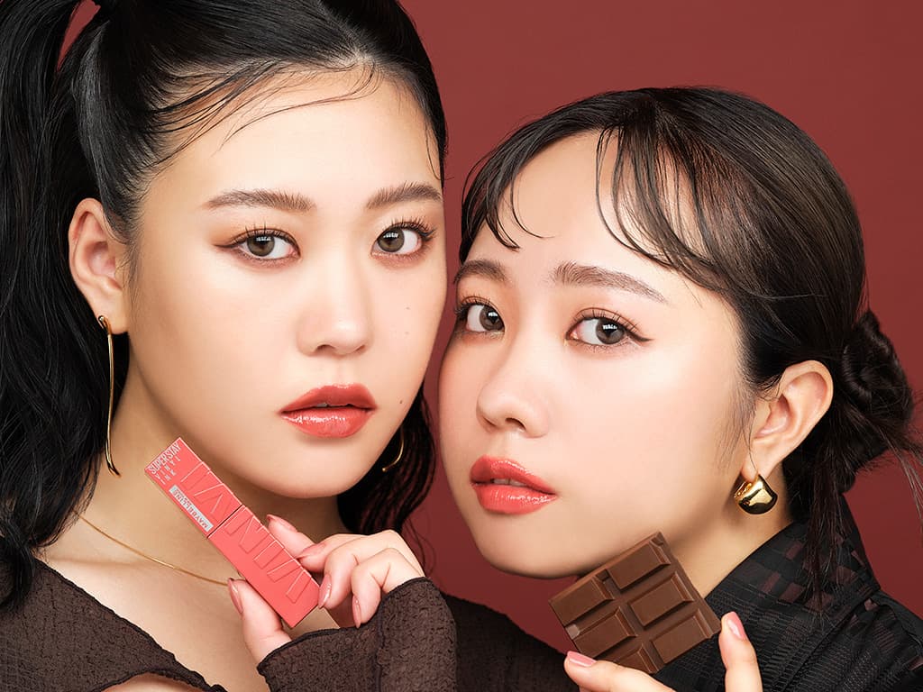 【むくえな】「メイベリン SPステイ ヴィニルインク」のアンバサダーに就任!